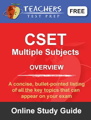 csetgs|Free Online CSET Study Guides .
